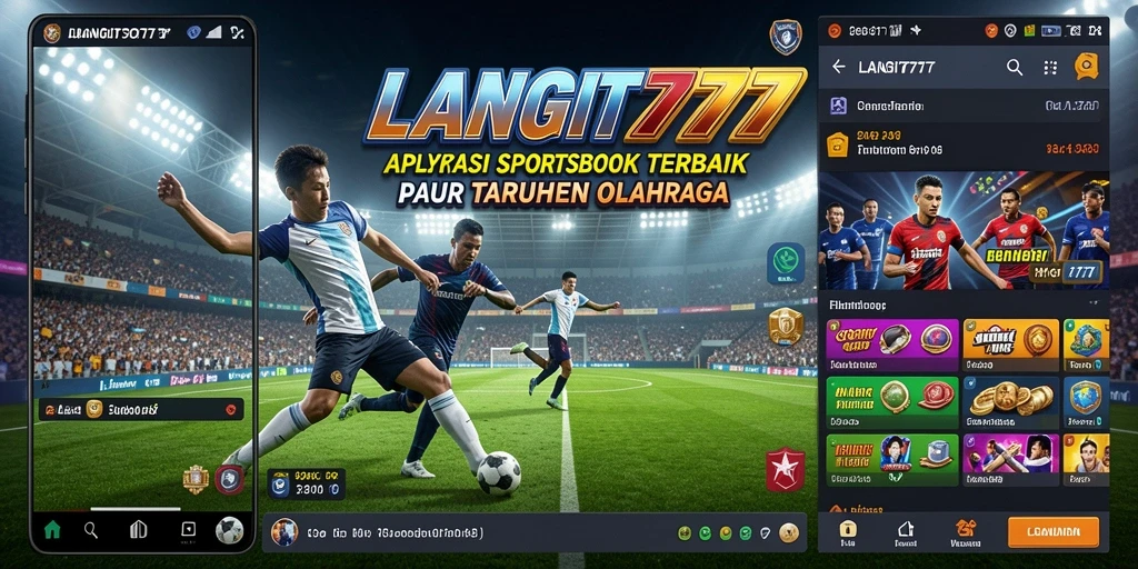 Tampilan menarik dari gameplay taruhan olahraga LANGIT777.